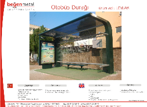 Aluminum Covered Bus Shelters