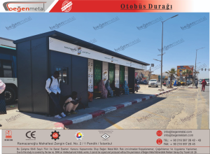 Bilet Satış Gişeli Durak.