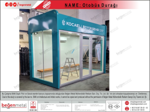 KAPALI METAL KORUNAKLI DURAKLAR.