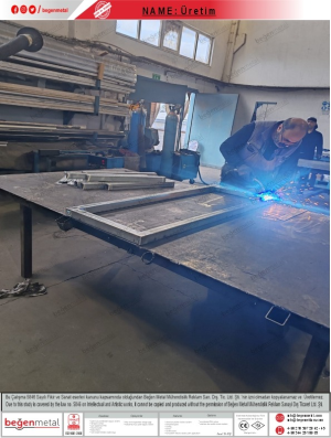 Otobüs Durak Üretimi.