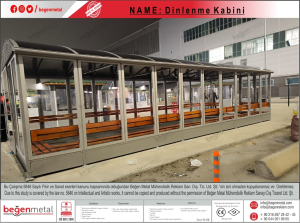 enclosed sheltered smoking sheds